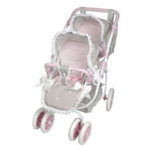 40672 COCHE GEMELAR EMMA 45x70x73 CM C/BOLSO (Altura Manillar: 47-77 cm)