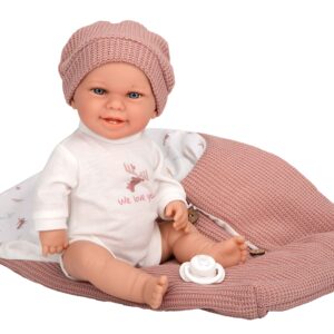 60872 ELEGANCE 33 CM BABYTO ROSA C/NANA (Cuerpo vinyl, sexo niña)