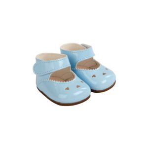 6303 Set de zapatos azules para muñecos de 45cm