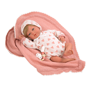 98141 CRISTINA REBORN ARIAS 40 CM C/MANTA