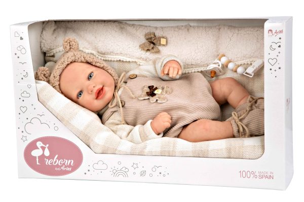 98170 REBORN ARIAS 45 CM RUBEN C/COJIN - Imagen 13