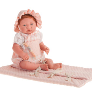 Bebe Sweet Reborn Nacida Pelirroja Gorrito – Ref. 80113