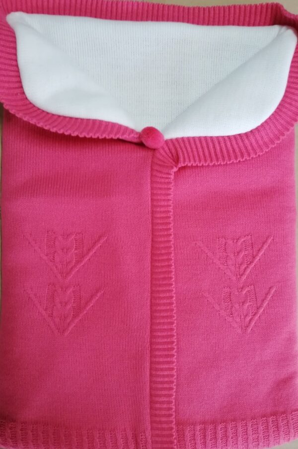 Saco 2 flechas ,fucsia muñecos 45cm