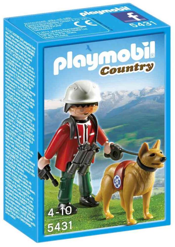 5431 RESCATADOR CON PERRO