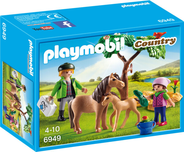 6949 VETERINARIO CON PONIS