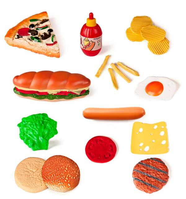 30585 Comida rápida (19 uds.) 3-9 años