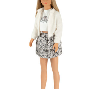 24578 CAROLE 105 CM ROSA C/PELO