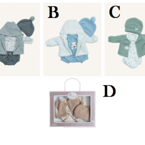 6037 Ropa Bebe Reborn 45cm