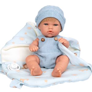 60788 Elegance Natal Azul C/Portabebé 30cm