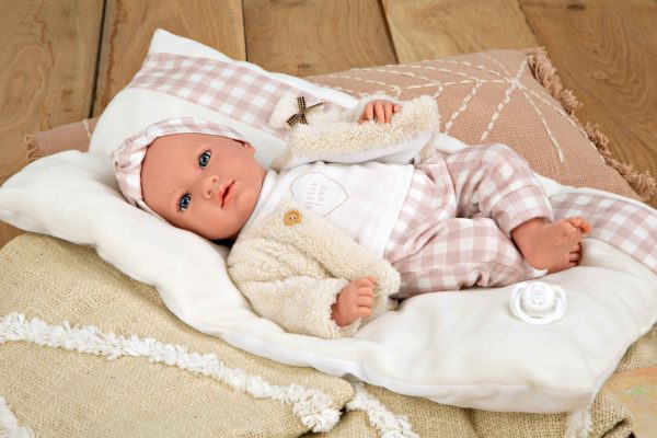 60824 ELEGANCE 40 CM ARIA ROSA C/COJIN  (MUÑECO DE PESO) - Imagen 9