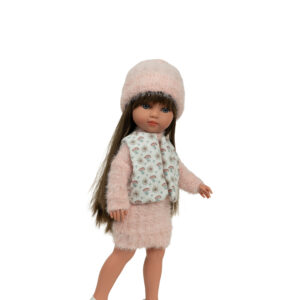 60984 ELEGANCE 36 CM CHIC KIDS CARLOTA C/PELO (Cuerpo vinyl)
