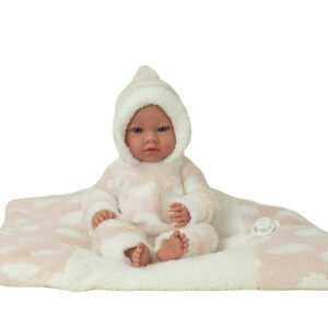 60986 ELEGANCE 38 CM ARIA ROSA C/COJIN (MUÑECO DE PESO) (Cuerpo vinyl, sexo niña)