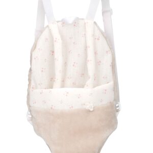 6333 PORTABABE BEIGE (PARA MUÑECOS DE 40-45 CM)