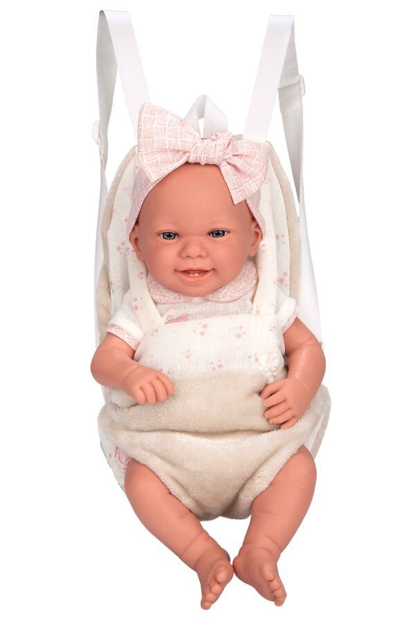 6333 PORTABABE BEIGE (PARA MUÑECOS DE 40-45 CM) - Imagen 2