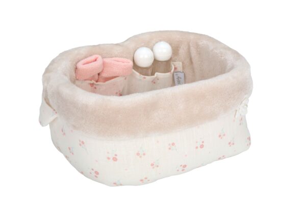 6334 CANASTILLA ELEGANCE BEIGE C/ACCESORIOS 10x1