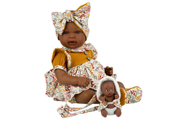 65370 ELEGANCE 45 CM MIES MULATO Y ARAN MOSTAZA - Imagen 4