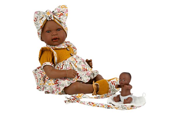 65370 ELEGANCE 45 CM MIES MULATO Y ARAN MOSTAZA