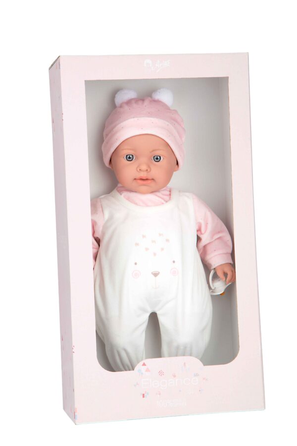 65386 ELEGANCE 42 CM ROY ROSA C/MECANISMO LLORO TRY ME - Imagen 4