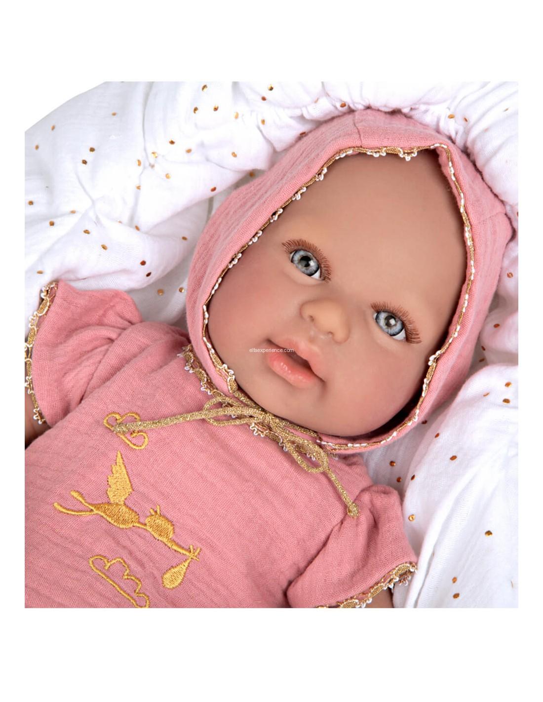 98167 REAL REBORN ARIAS SILICONA 43 CM ADA SWEET - Imagen 4