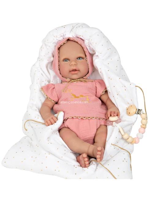 98167 REAL REBORN ARIAS SILICONA 43 CM ADA SWEET