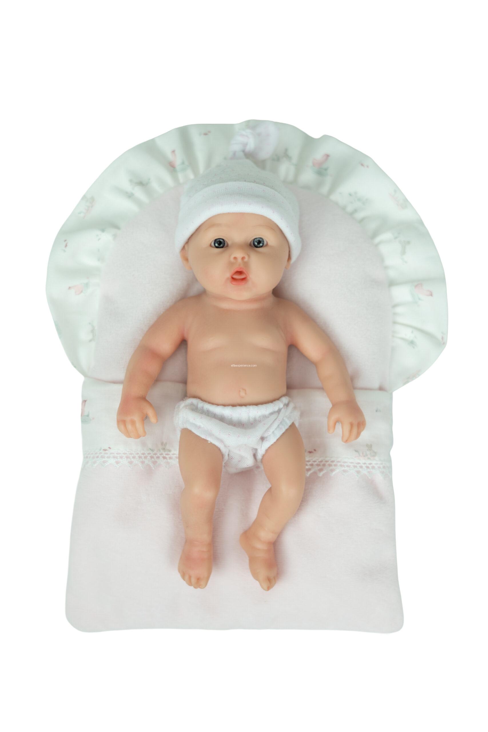 98210 REAL REBORN ARIAS ALINA 22 CM (Cuerpo Silicona, sexo niña) - Imagen 4