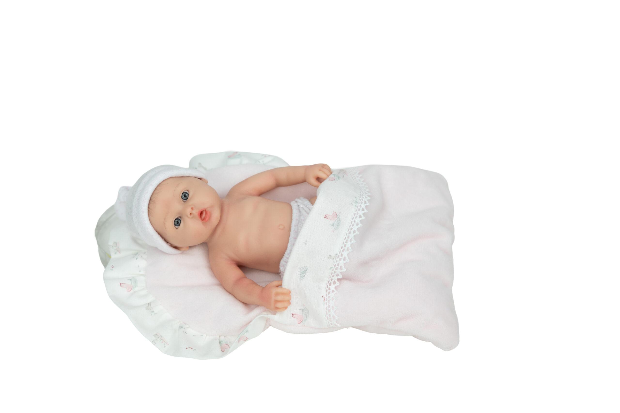 98210 REAL REBORN ARIAS ALINA 22 CM (Cuerpo Silicona, sexo niña) - Imagen 5