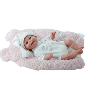 98211 REBORN ARIAS 35 CM MAR ROSA C/COJIN