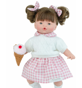 535-536 Pitus Glacé Rosa 40cm