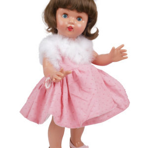 MP50214F MP FRANCESA VESTIDO ROSA PLUMETI