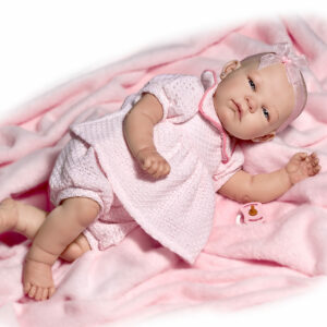 4511 VALENTINA VESTIDO ROSA 45 CM. C/INDIVIDUAL