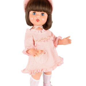 MP50096 MP Vestido Punto Salmón c/Visera