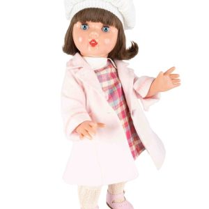 MP50188 MP Vestido Cuadros/Abrigo Rosa