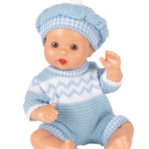 MJB05017 MINI JB Pelele Punto Celeste