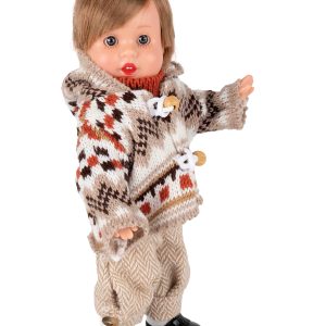 MJP05008 MINI JP Pantalón beig/Chaqueta Cenefa