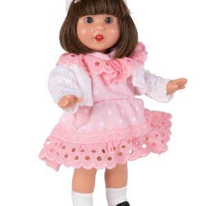 MM60063 MINI MP Vestido rosa topos blancos