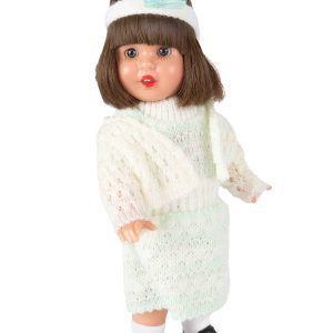 MM60064 MINI MP Vestido Punto Verde/Beig