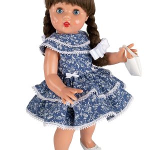 MP50279 MP VESTIDO AZUL FLORES 2023