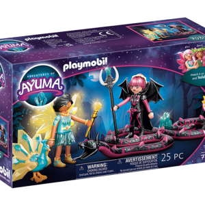 70803, Crystal Fairy y Bat Fairy con animales