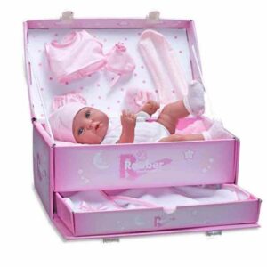 3300 R/N NIÑA EN BAUL CON ACCESORIOS 33 CM