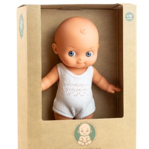 28301 Mini Panchas Pijama Blanco Ojo Gris 28cm