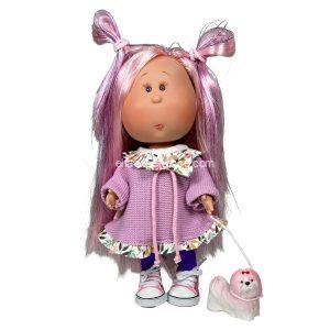 3430-3530 MIA ROSA CON MASCOTA 30cm
