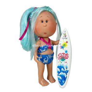 3437 MIA VERANO PELO AZUL 30cm