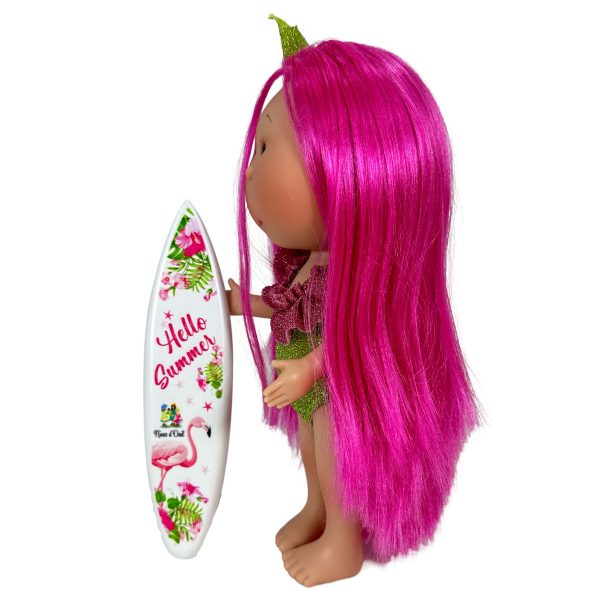 3438 MIA VERANO PELO FUCSIA 30cm - Imagen 4
