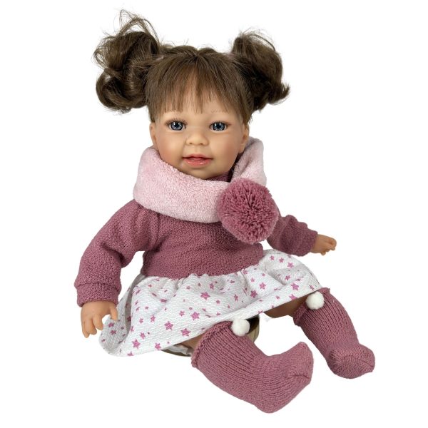 5100 LITTLE SUSI INVIERNO MORENA CUERPO NO ARTICULADO (bolsa) 40cm