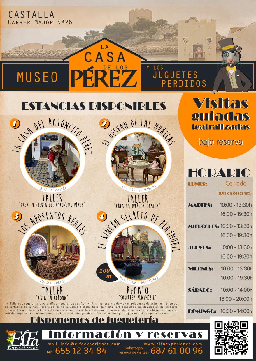 Elfa - Museo La Casa de los Pérez y Los Juguetes Perdidos (Martes a Domingo) - Imagen 2