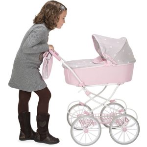 40620 COCHE CAPOTA EMMA 70x42x90 CM C/BOLSO (ALTURA MANILLAR: 80 CM)