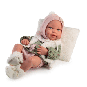 50430 Recién Nacida Pipa chaleco borreguito 42cm