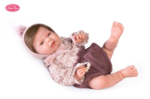 80217 Sweet Reborn Lea con Mantita morada - Imagen 6