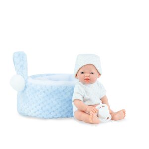 200-202 Mini Golosinas Cesta Azul 21cm