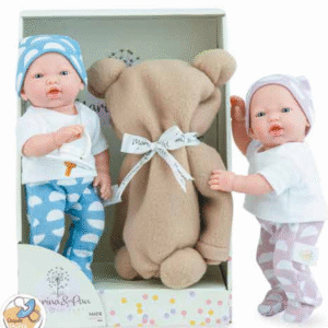 218 Mini Golosinas Teddy Twins Estuche 1 Muñeco